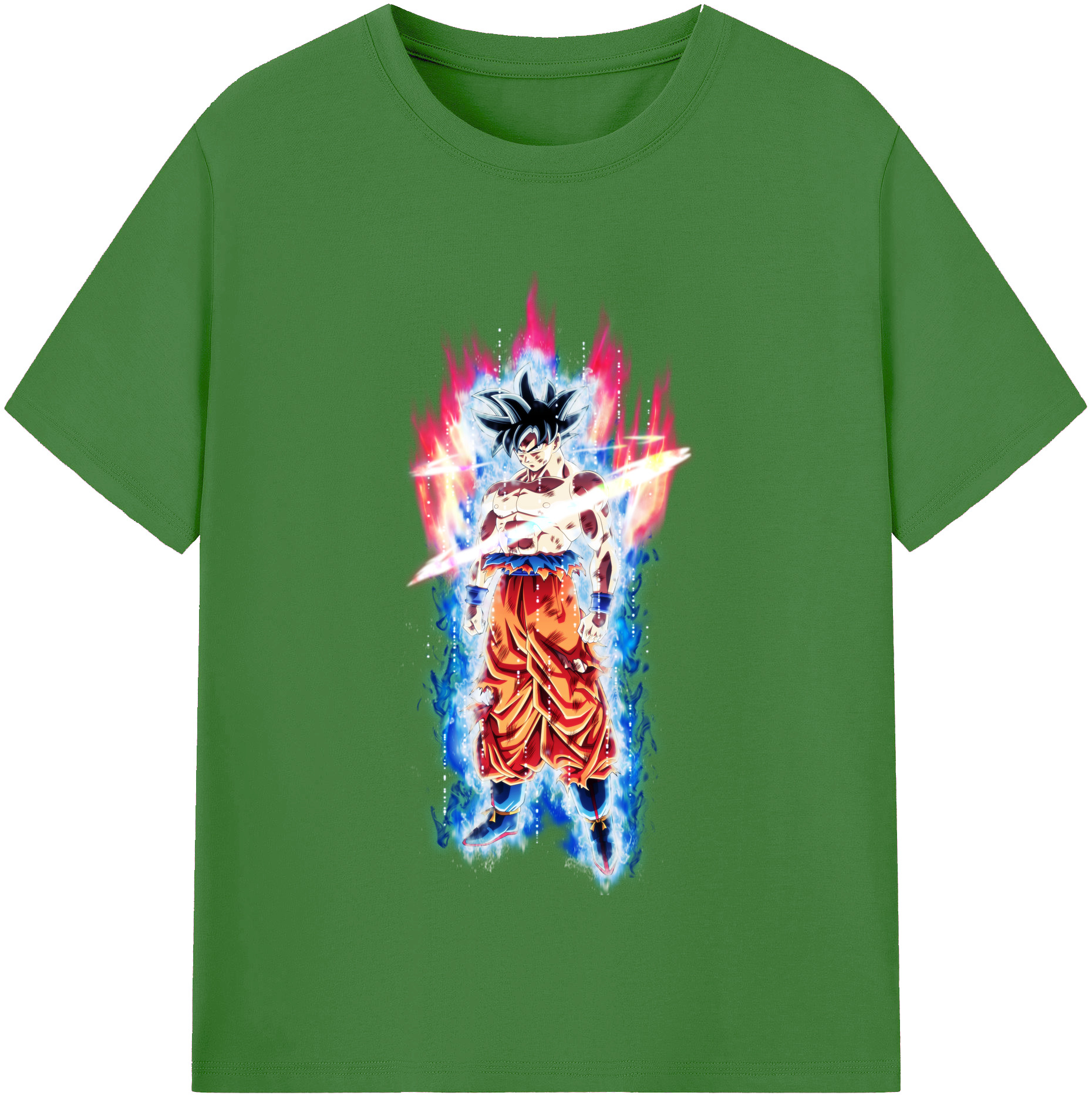 （画像用） ドラゴンボール 孫悟空（そん ごくう）Son Goku カカロット DRAGON BALL Kakarotto レディースカジュアルプリントTシャツ（綿100％）